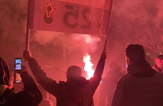 ΑΕΚ: Αποθεώθηκαν οι παίκτες και ο Ματίας Αλμέιδα στις Σέρρες (ΦΩΤΟ)