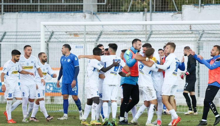 Super League 2: Στο -1 τα Χανιά από την Καλλιθέα μετά την νίκη επί του Τηλυκράτη (0-3)