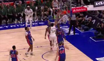 NBA: Στο Νο.6 του TOP-10 το πόστερ του Γιάννη πάνω στον Ντούρεν (VIDEO)