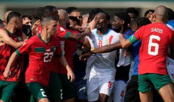 Copa Africa: Σύρραξη στο Μαρόκο-Κονγκό, κυνήγησε μέχρι τα αποδυτήρια τον Εμπεμπά ο Εν Νεσιρί!