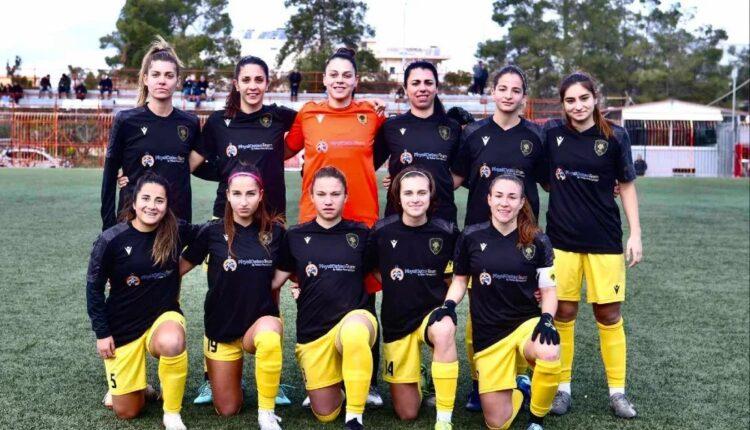 ΑΕΚ: Για νέα νίκη (13:45) με Αστέρα Τρίπολης η γυναικεία ομάδα ποδοσφαίρου