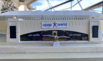 ΑΕΚ: Εντυπωσιακή μακέτα της «Αγιάς Σοφιάς - OPAP Arena» σε εκτύπωση 3d (ΦΩΤΟ)