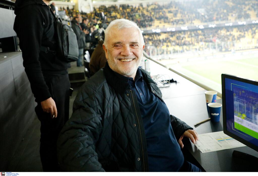 ΑΕΚ: Από τα δημοσιογραφικά πανηγύρισε ο Μελισσανίδης το γκολ του Λιούμπιτσιτς (ΦΩΤΟ)