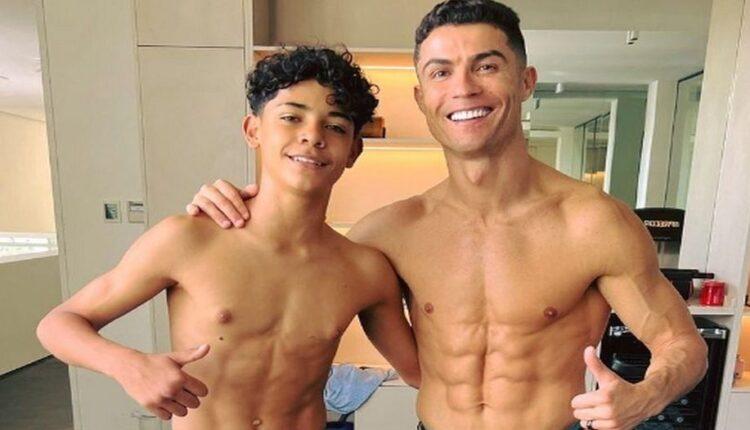 Ρονάλντο: Πατέρας και γιος γυμνάζονται παρέα και ποζάρουν ημίγυμνοι