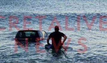 Απίστευτο περιστατικό στο Ηράκλειο: Καυγάδισαν και της έριξε το αυτοκίνητο στη θάλασσα