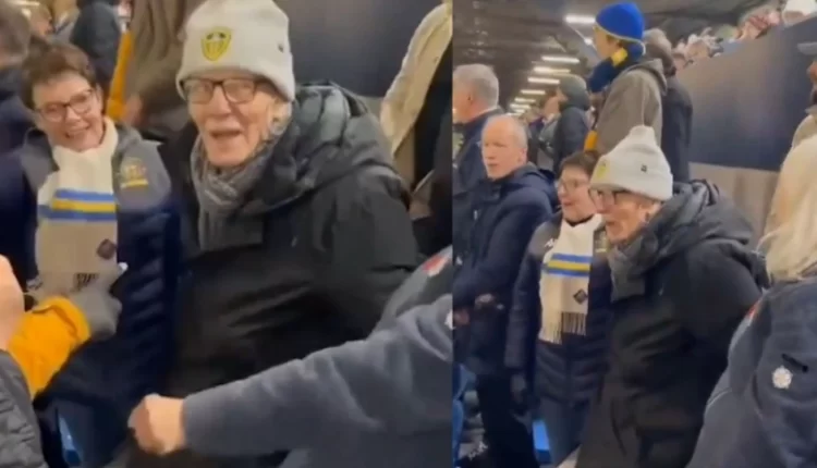 Λιντς: O 98χρονος Λέσλι οπαδός με άνοια τραγουδά τον ύμνο της ομάδας (VIDEO)
