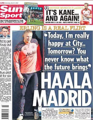 «Τρέμουν» στην Αγγλία μετά τις δηλώσεις του Χάαλαντ: «Haala Madrid» (ΦΩΤΟ)