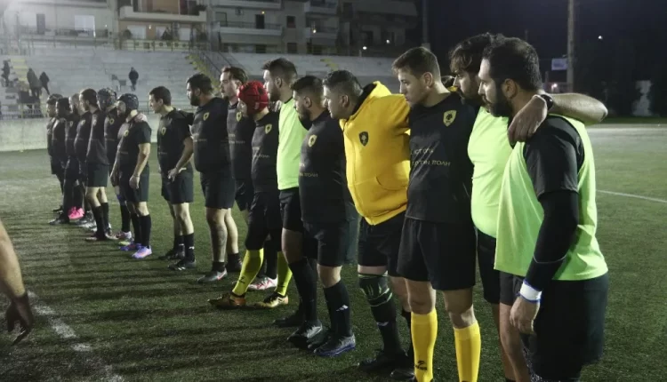 ΑΕΚ: «Λύγισε» (26-28) στις λεπτομέρειες η ομάδα ράγκμπι από τους Rhodes Knights