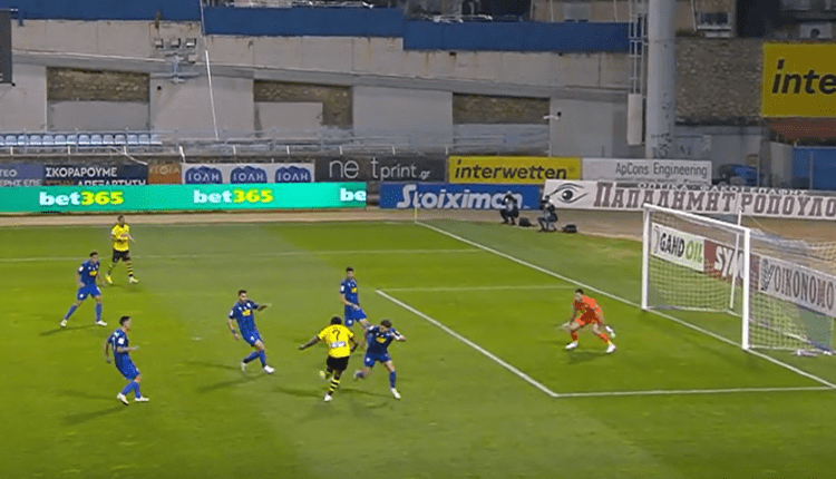 Λαμία-ΑΕΚ: «Χόρεψε» την αντίπαλη άμυνα και έκανε το 0-4 ο Λιβάι Γκαρσία (VIDEO)