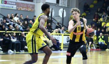 Βαθμολογία Basket League: Η ΑΕΚ Betsson κρατάει την 6η θέση στα χέρια της - «Κλείδωσε» η πρώτη πεντάδα