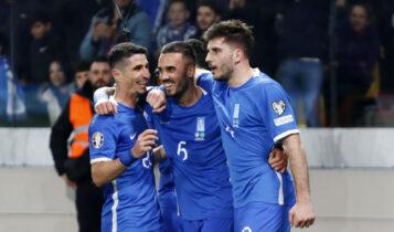 Προκριματικά EURO 2024: Η Ελλάδα διέλυσε με 5-0 το Καζακστάν στην κατάμεστη Νέα Φιλαδέλφεια! (VIDEO)