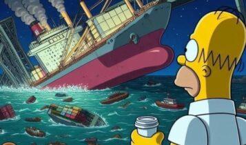 Ε, νισάφι: Προέβλεψαν οι Simpsons (και) την κατάρρευση της γέφυρας στη Βαλτιμόρη; (ΦΩΤΟ)
