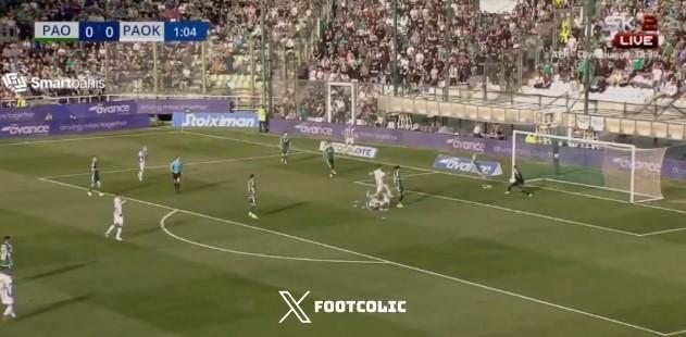 Παναθηναϊκός - ΠΑΟΚ: Ο Ντεσπόντοφ «πάγωσε» τη Λεωφόρο για το 0-1 στο πρώτο λεπτό! (VIDEO)