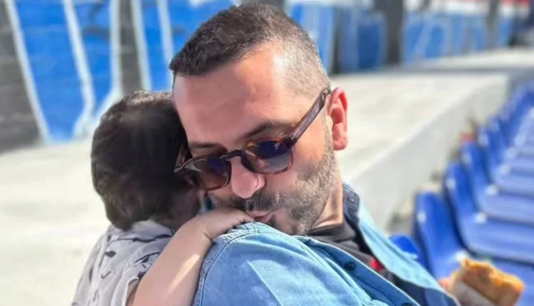 Λεωνίδας Κουτσόπουλος: Στο γήπεδο του Πανιωνίου με τον γιο του