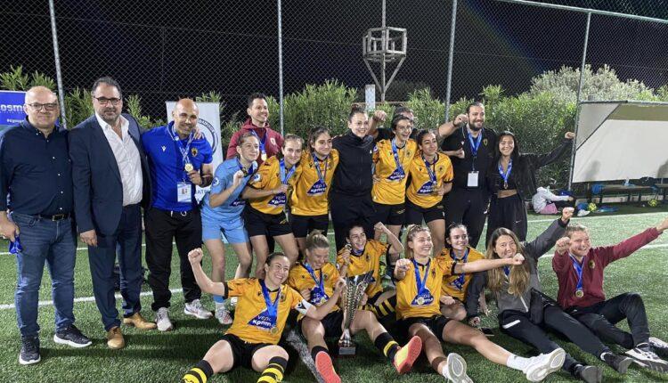 Οι πρωταγωνιστές της γυναικείας ομάδας Futsal δηλώνουν: «Θέλαμε το πρωτάθλημα για τα 100 χρόνια της ΑΕΚ»