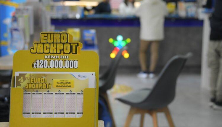 Το Eurojackpot μοιράζει 120 εκατ. ευρώ στην κλήρωση της Τρίτης - Το μέγιστο έπαθλο του παιχνιδιού και το μεγαλύτερο όλων των εποχών στην Ελλάδα