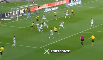 ΠΑΟΚ - ΑΕΚ: Ο Πινέδα χόρεψε την άμυνα, πέρασε 3 παίκτες και βάζει γκολάρα για το 1-1! (VIDEO)