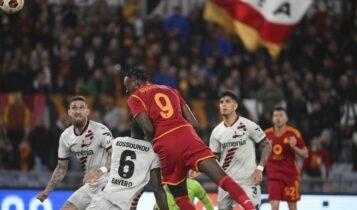 Ρόμα: Απειλές θανάτου και ρατσιστικές προσβολές στον Έιμπραχαμ, για την ήττα στον πρώτο ημιτελικό του Europa
