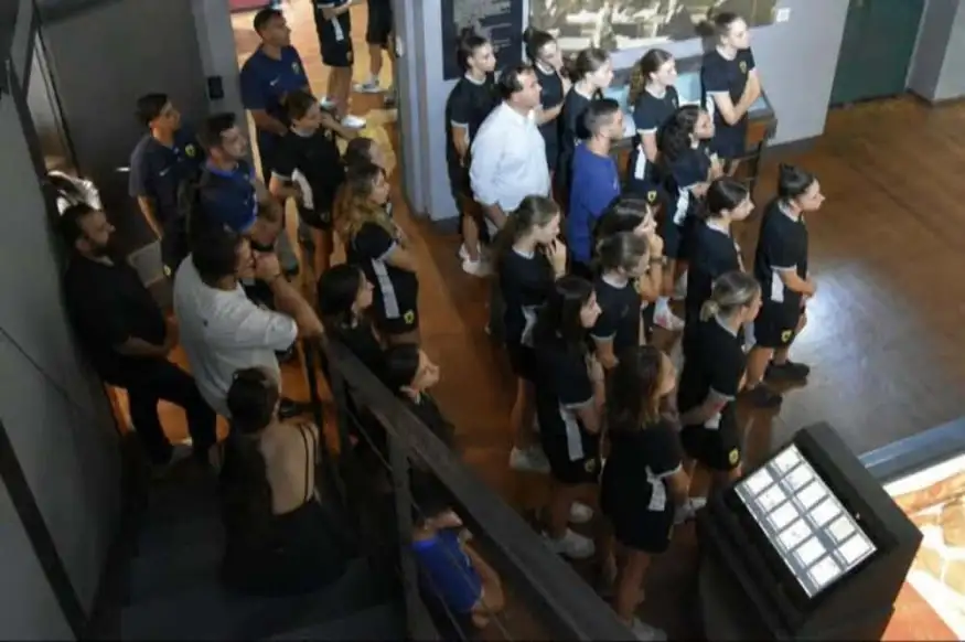 Η ΑΕΚ στο Μουσείο Καλαβρυτινού Ολοκαυτώματος